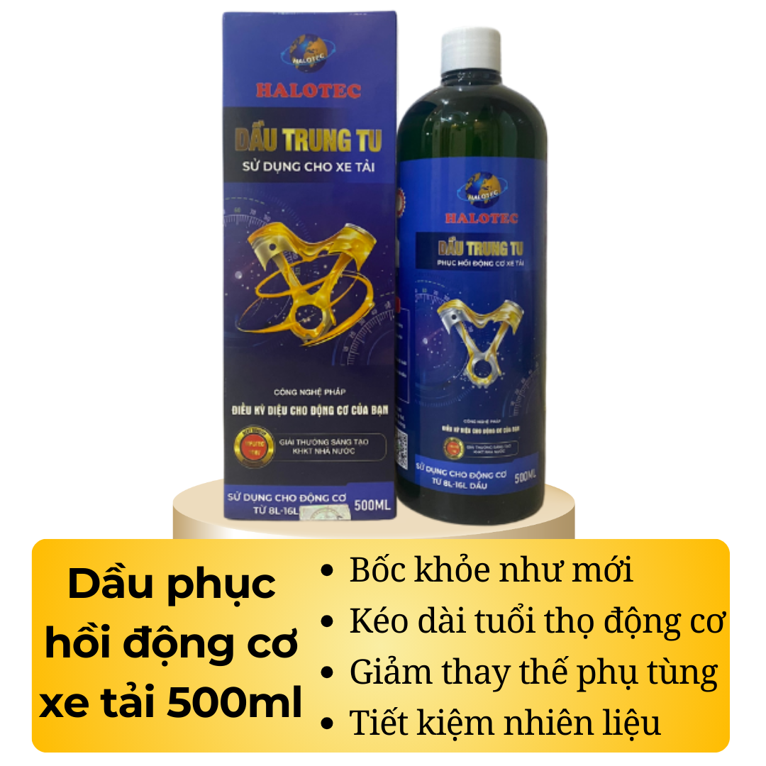 DẦU TRUNG TU – PHỤC HỒI ĐỘNG CƠ XE TẢI 500ML