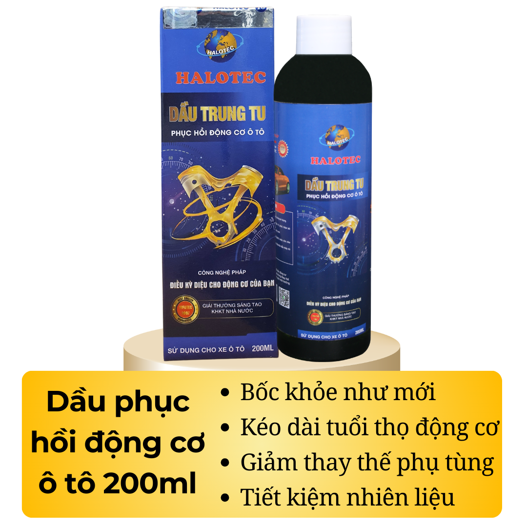 DẦU TRUNG TU – PHỤC HỒI ĐỘNG CƠ Ô TÔ CON 200ML