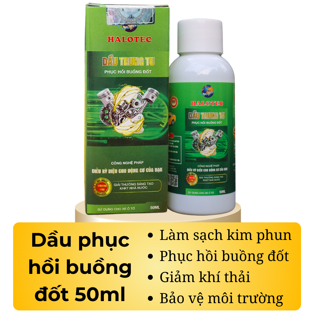 DẦU TRUNG TU – PHỤC HỒI BUỒNG ĐỐT 50ML